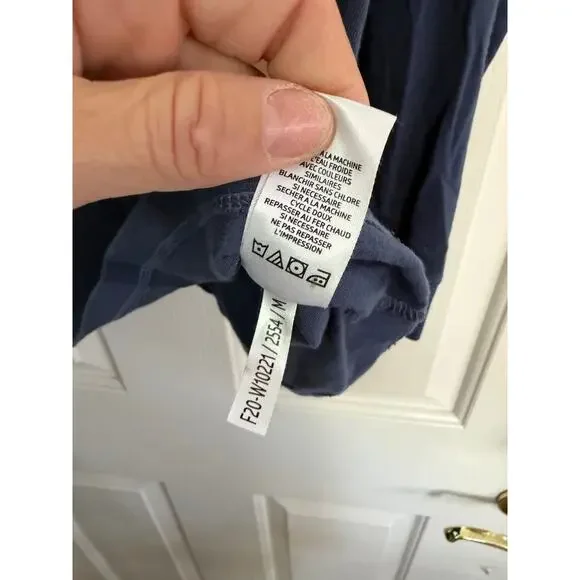 Life Is Good Crusher T-Shirt Grahic Print Crew Neck Cotton Blue Size Medium - Picture 7 of 7